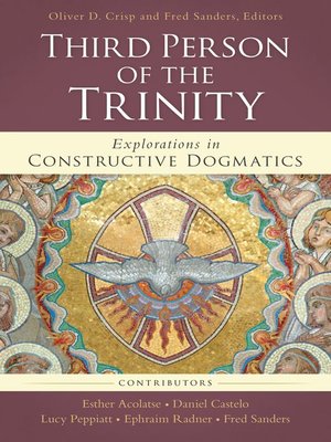 cover image of The Third Person of the Trinity